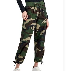 Crave Fame Olive Camouflage Pants